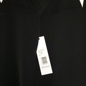 Parker black and white dress